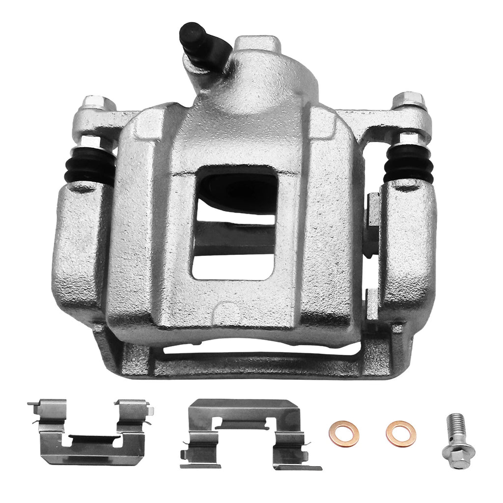 Rear Driver Passenger Disc Brake Caliper w/Bracket for Cadillac ATS (2013–2016)