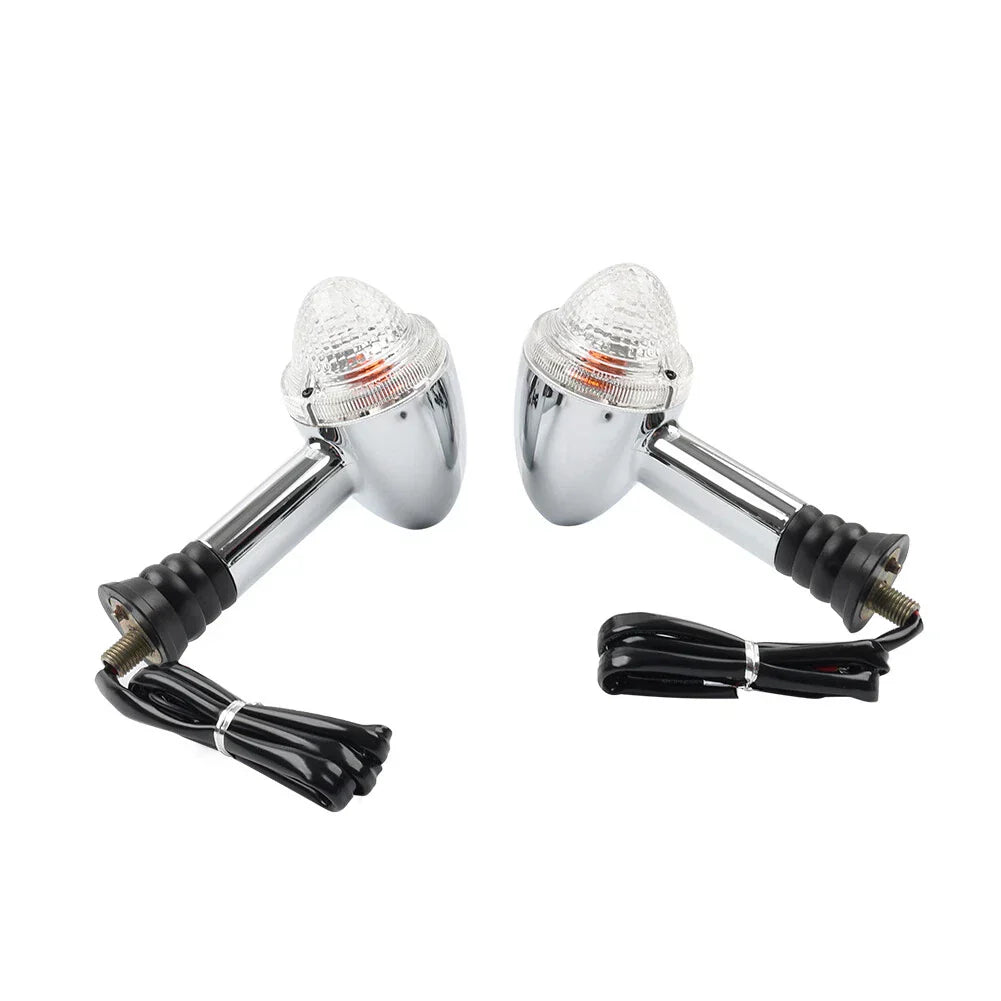 White Front/Rear Turn Signal for Triumph Speedmaster 865 900 EFI Scrambler
