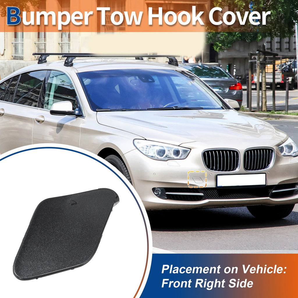 Tow Hook Cover for BMW 535i (2011–2016) No. 51117248065 Sophisto Grey