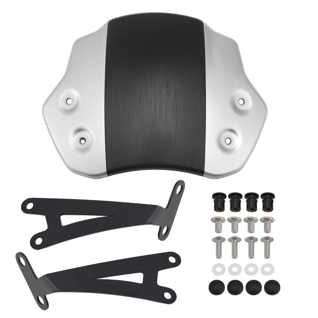 Windshield for Scrambler 400 X (2024–2025) Silver