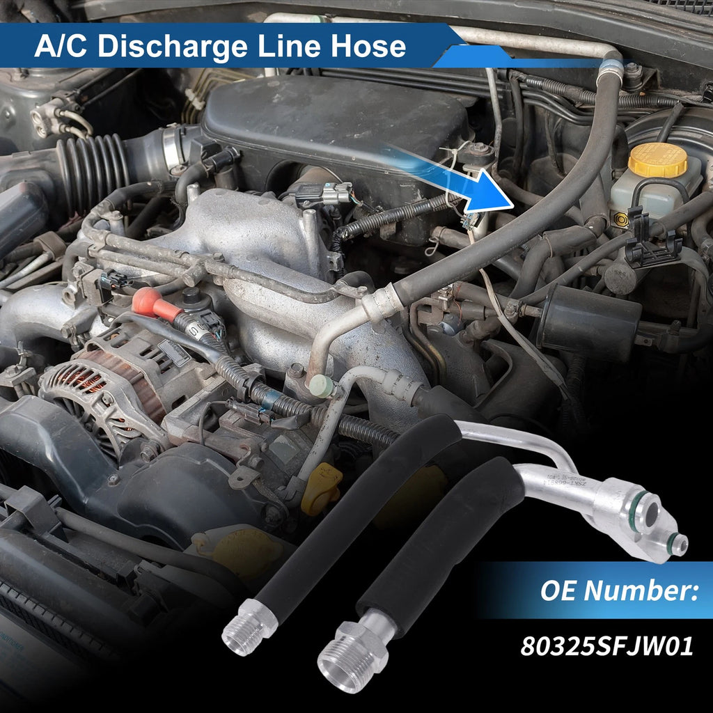 A/C Refrigerant Liquid Hose for Honda Odyssey (2005–2008) No. 80325SFJW01