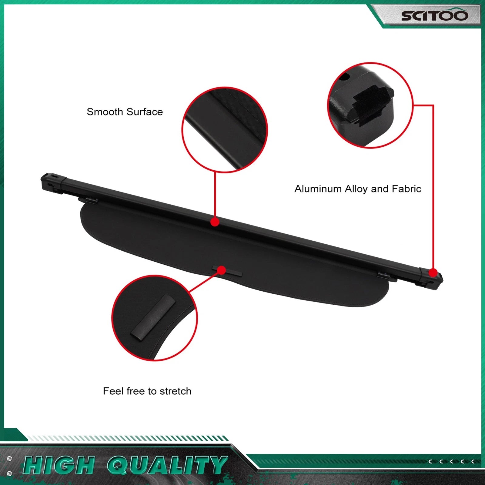 Tonneau Privacy Shield Cargo Cover for Honda CR-V (2017–2022)