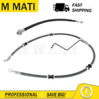Front Brake Hose Line w/Pipe Kit for Yamaha Bruin 350 YFM350 (2004–2006)