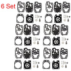 Set of 6 Carburetor Gasket Kits K10-WYC for Walbro WYC Homelite Trimmer