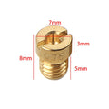 5mm Replacement Carburetor Jets #75-#102 for Dellorto Sha Phbg
