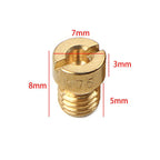 5mm Replacement Carburetor Jets #75-#102 for Dellorto Sha Phbg