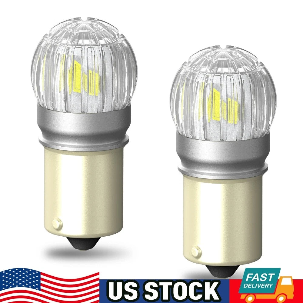 2X 1156 P21W 7506 LED Reverse Backup Light Bulb for AUXITO (6000K)