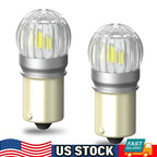 2X 1156 P21W 7506 LED Reverse Backup Light Bulb for AUXITO (6000K)