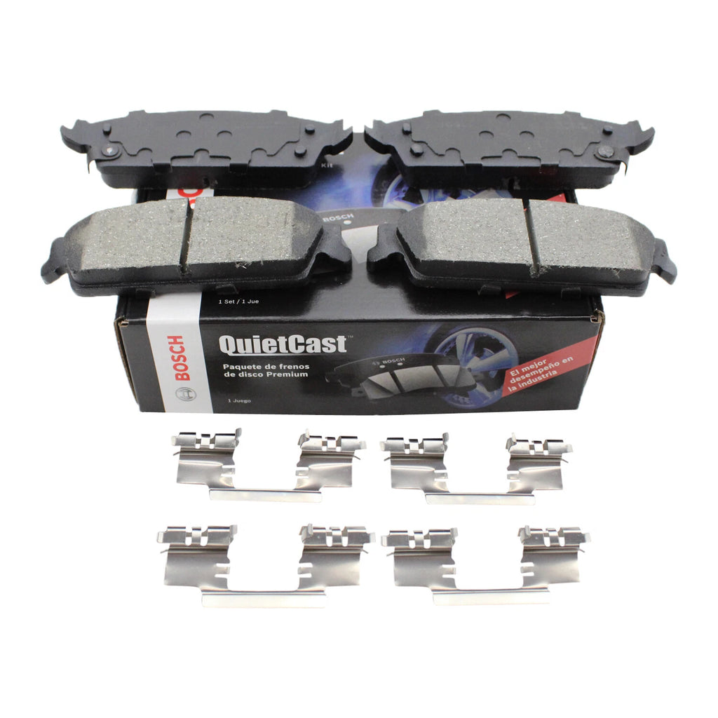 Set of 4 Bosch Rear Disc Brake Pads for (BC1194)