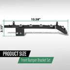 Front Bumper Retainer Bracket for Cadillac XT5 (2017–2023) Left & Right