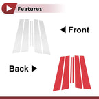 Door Pillar Window Trim for Nissan Bluebird (2000–2006) Silver Tone