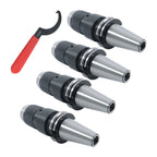Set of 4 CAT40 Collet Chucks for HAAS CNC Machines