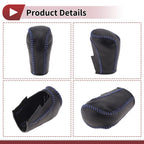 Gear Shift Knob Cover for Honda Inspire (1 Pc, Blue Faux Leather)
