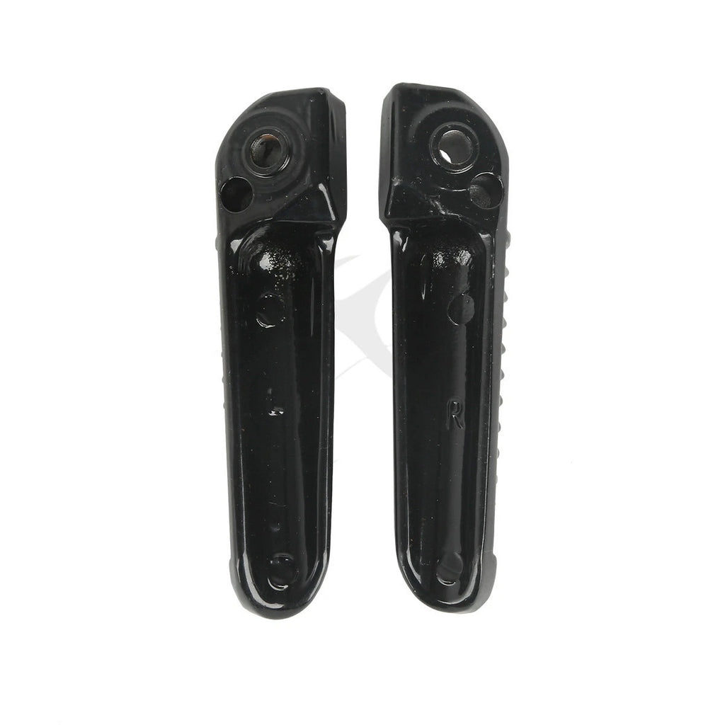 Black Foot Pegs for Yamaha YZF-R1 (1998–2025), R6 (2003–2020)