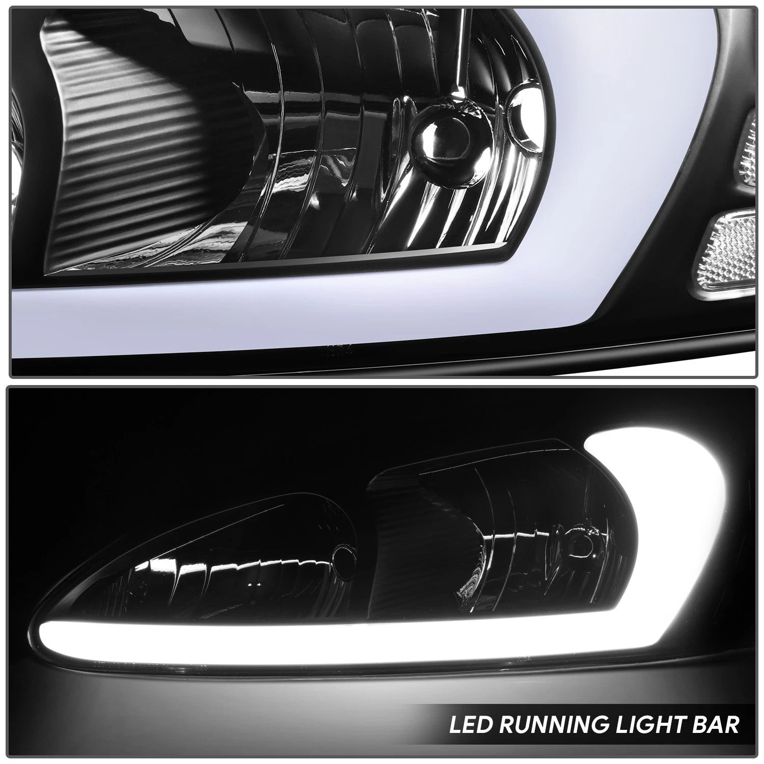 3D LED DRL Headlights for Pontiac Grand Prix (2004–2008)