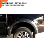 Raptor Grey Wildtrak Fender Flares for Ford Ranger PX3 (2018-2021)