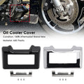 Oil Cooler Cover for Harley Touring Road King Street Glide (2011–2016) Black