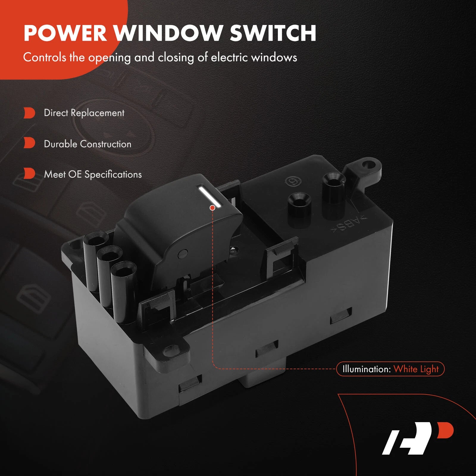 Rear Side Power Window Switch for Honda Accord (2013-2017)