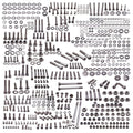 659Pc Polished Stainless Steel Bolt Kit for Yamaha Banshee 350 (1987–2006)