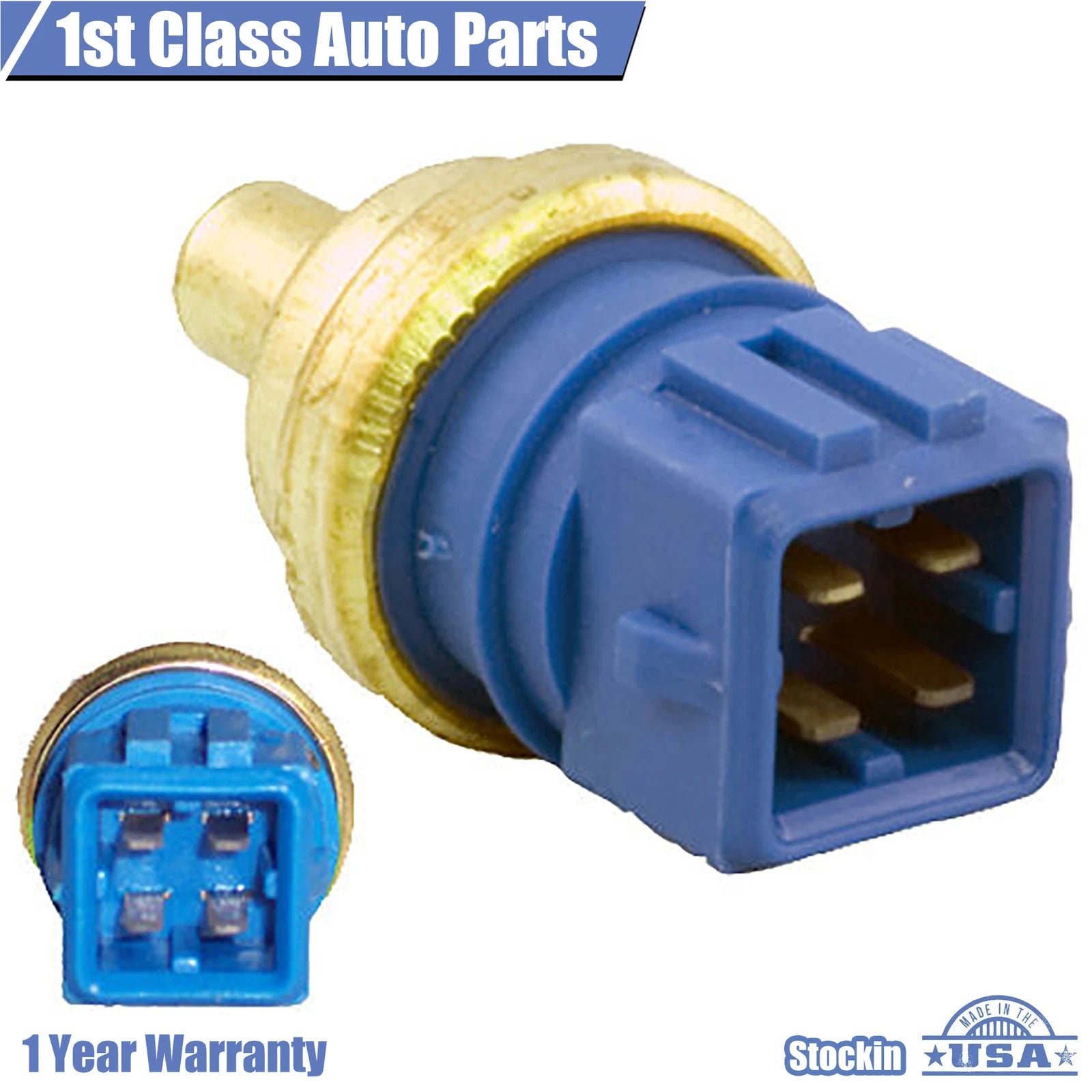 Coolant Temperature Sensor for Audi A4 A4 Quattro Volkswagen Beetle Golf (1.8L)