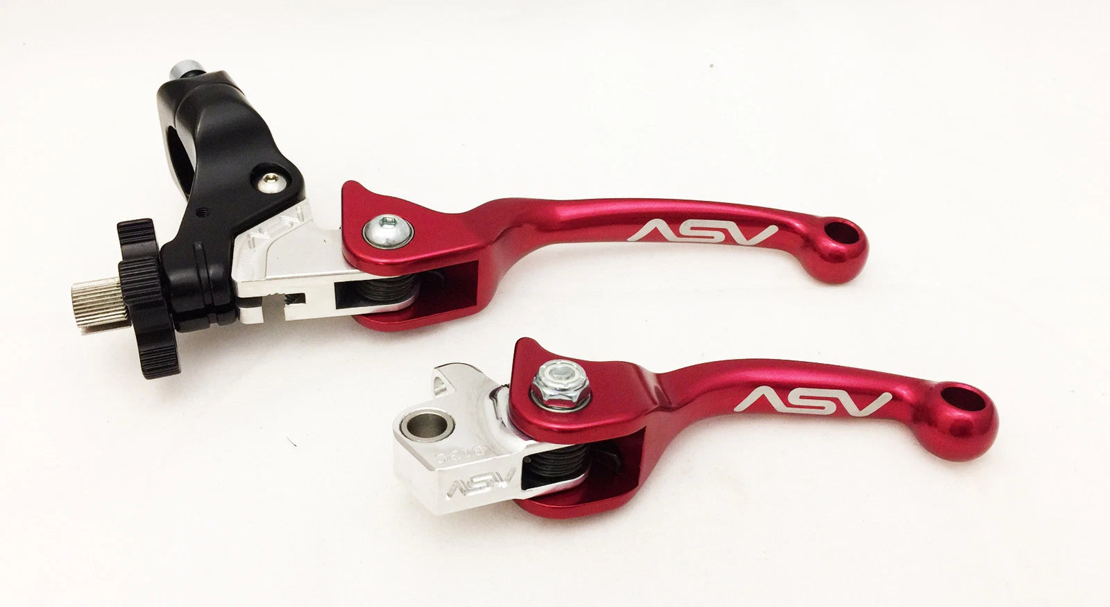 ASV F3 Front Brake Clutch Perch Levers Pair for Kawasaki KX 250F KX 450F (2006–2023)