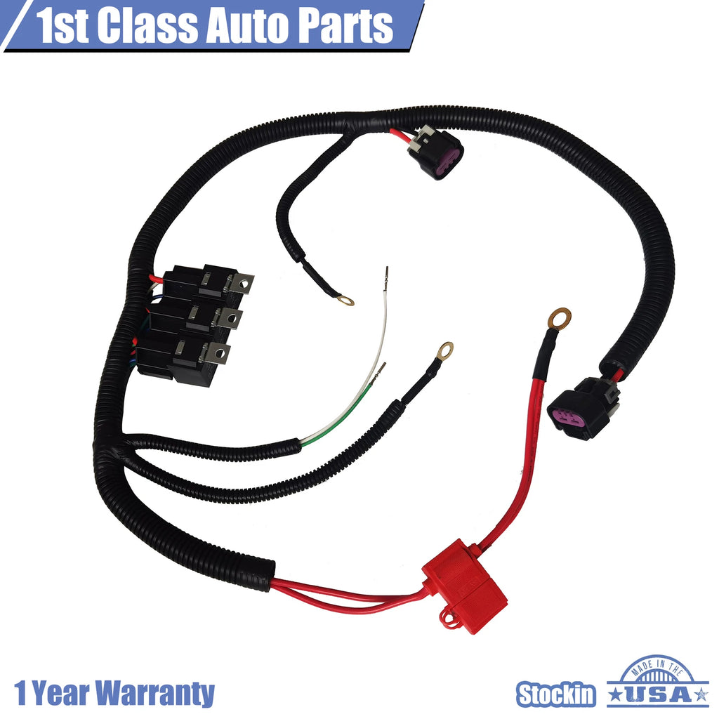 Dual Electric Fan Wiring Harness for 1999–2006 Ecu Control