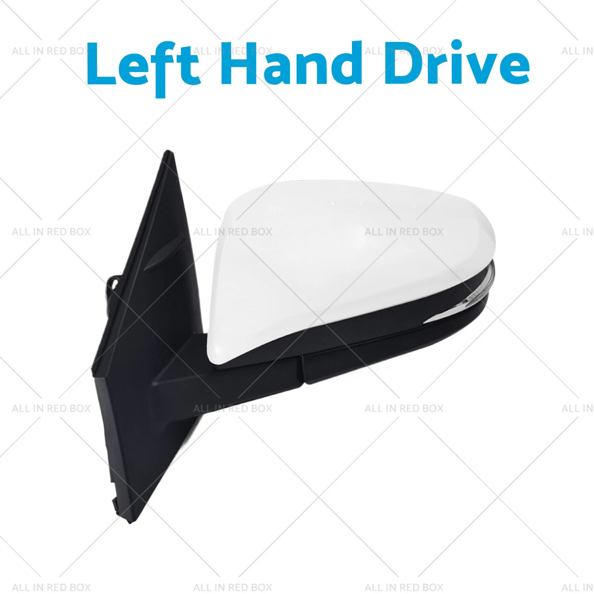 Left Side White Door Mirror for Toyota RAV4 (2013–2018) 5-wire