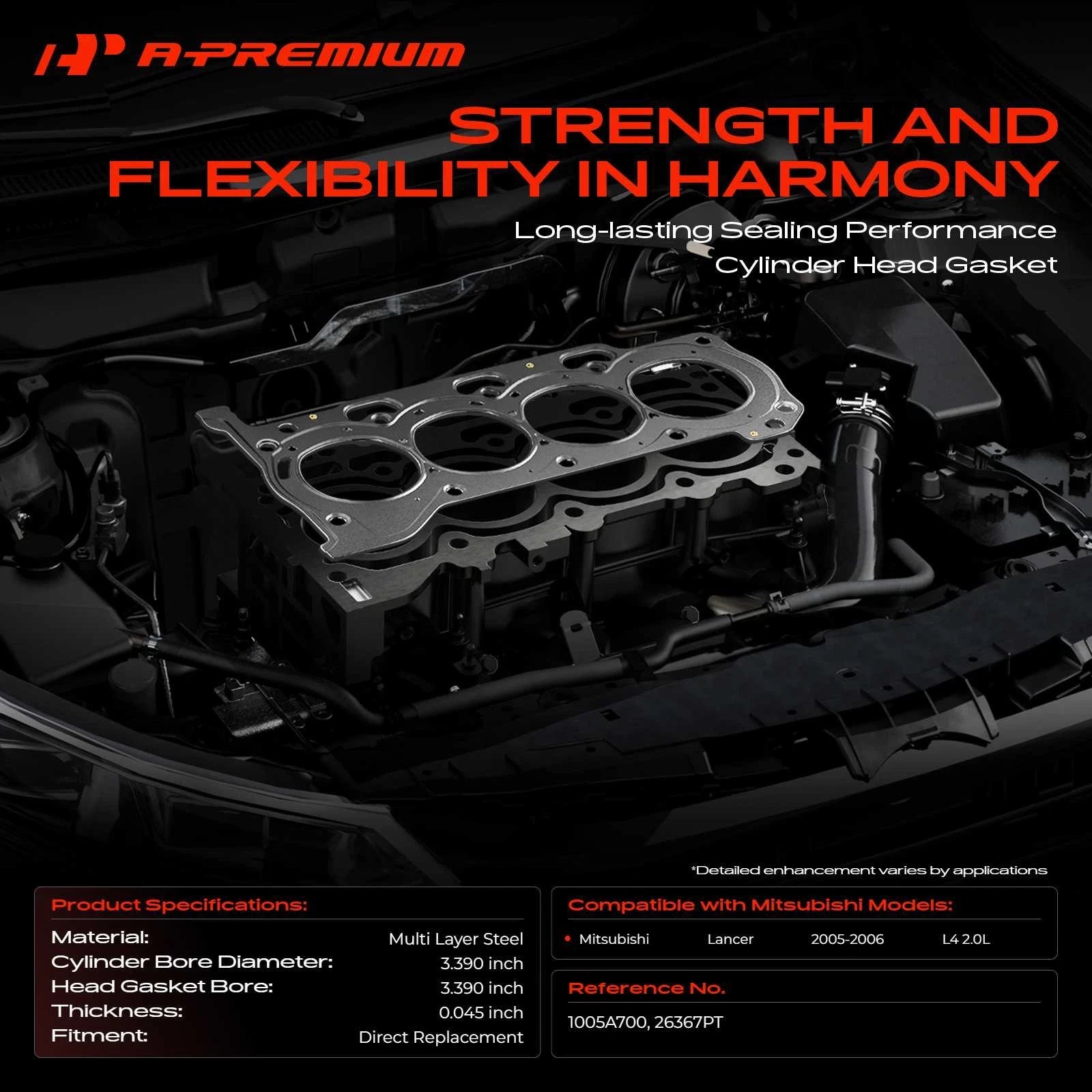 Cylinder Head Gasket for Mitsubishi Lancer (2005-2006)
