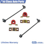 Set of 4 Front Sway Bar Link Bushings for Volkswagen Passat Tiguan (2006–2015)