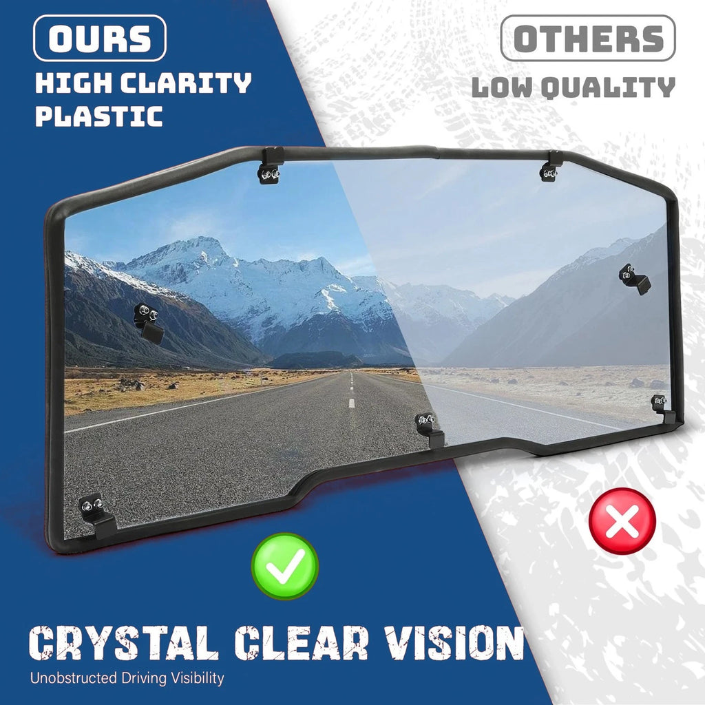 Tinted Rear Windshield for Can-Am Defender HD / MAX HD (2016–2023)