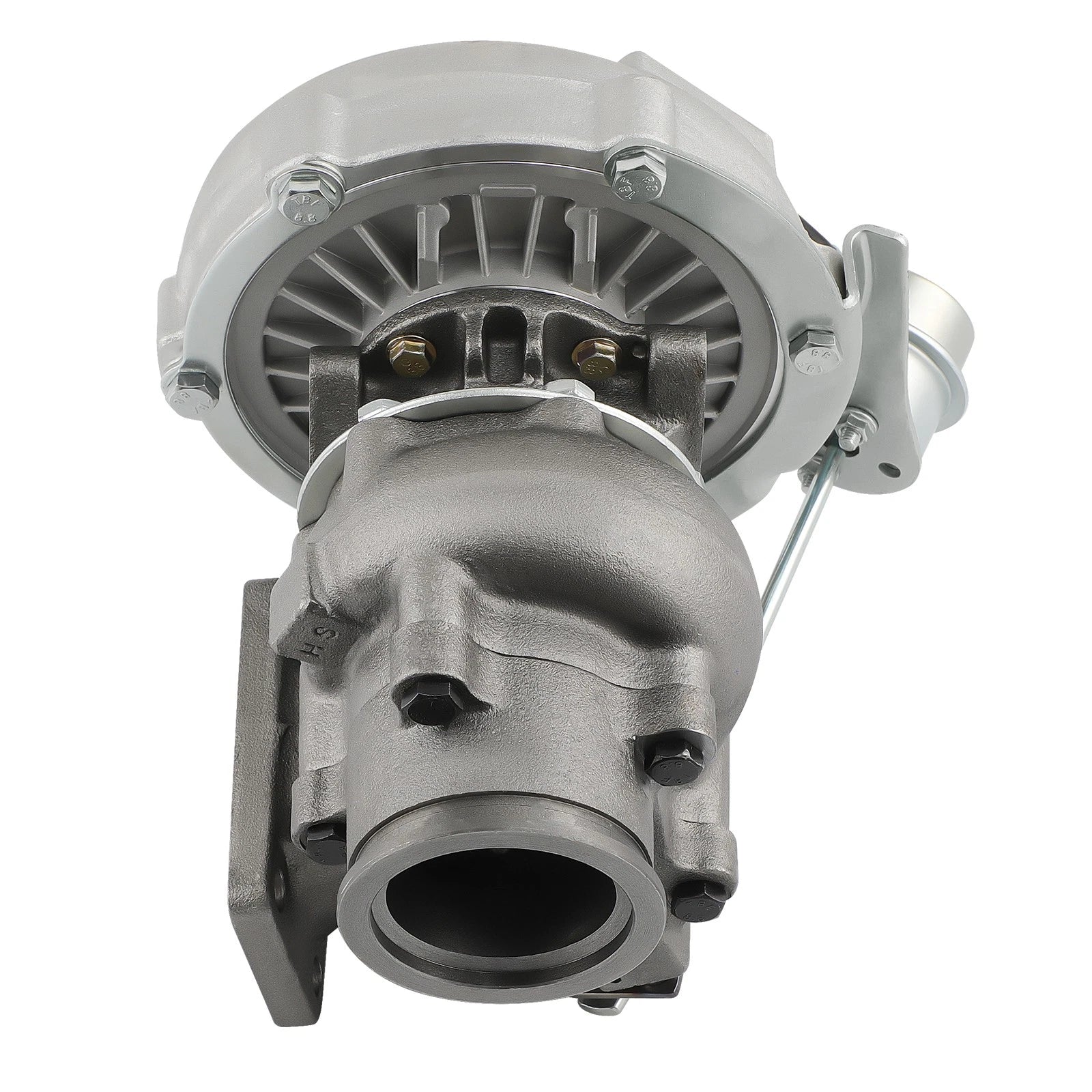 T3 Turbo V-Band Flange Turbocharger Kit AR.63 + Oil Feed/Return Line