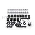 Flat Motor Fairing Bolt Screw Kit for Kawasaki Ninja ZX9R ZX6 ZX6R (1998–2003)