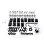 Flat Motor Fairing Bolt Screw Kit for Kawasaki Ninja ZX9R ZX6 ZX6R (1998–2003)