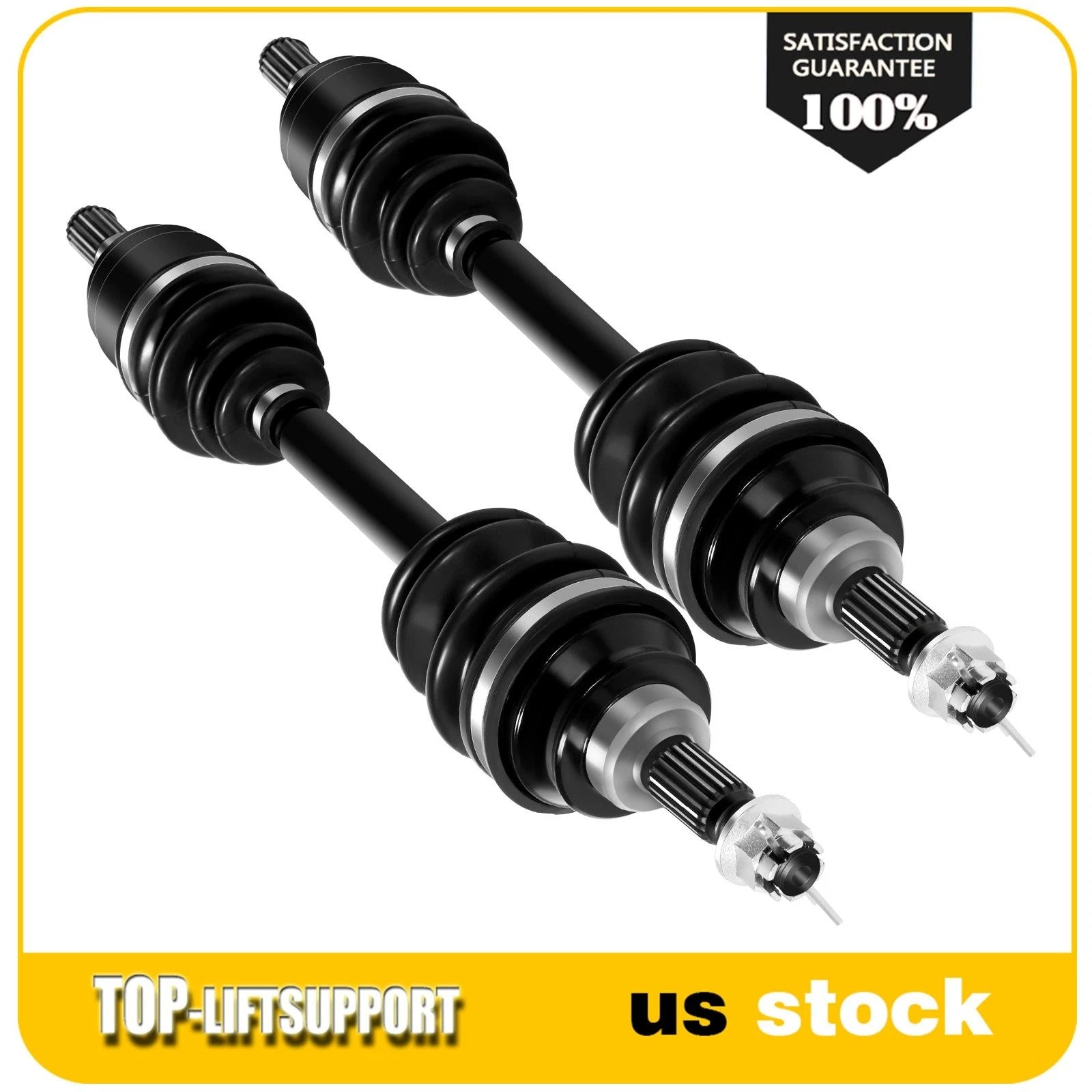 2Pcs CV Axle Front Left for Honda Foreman Rubicon 500 (2008–2009)