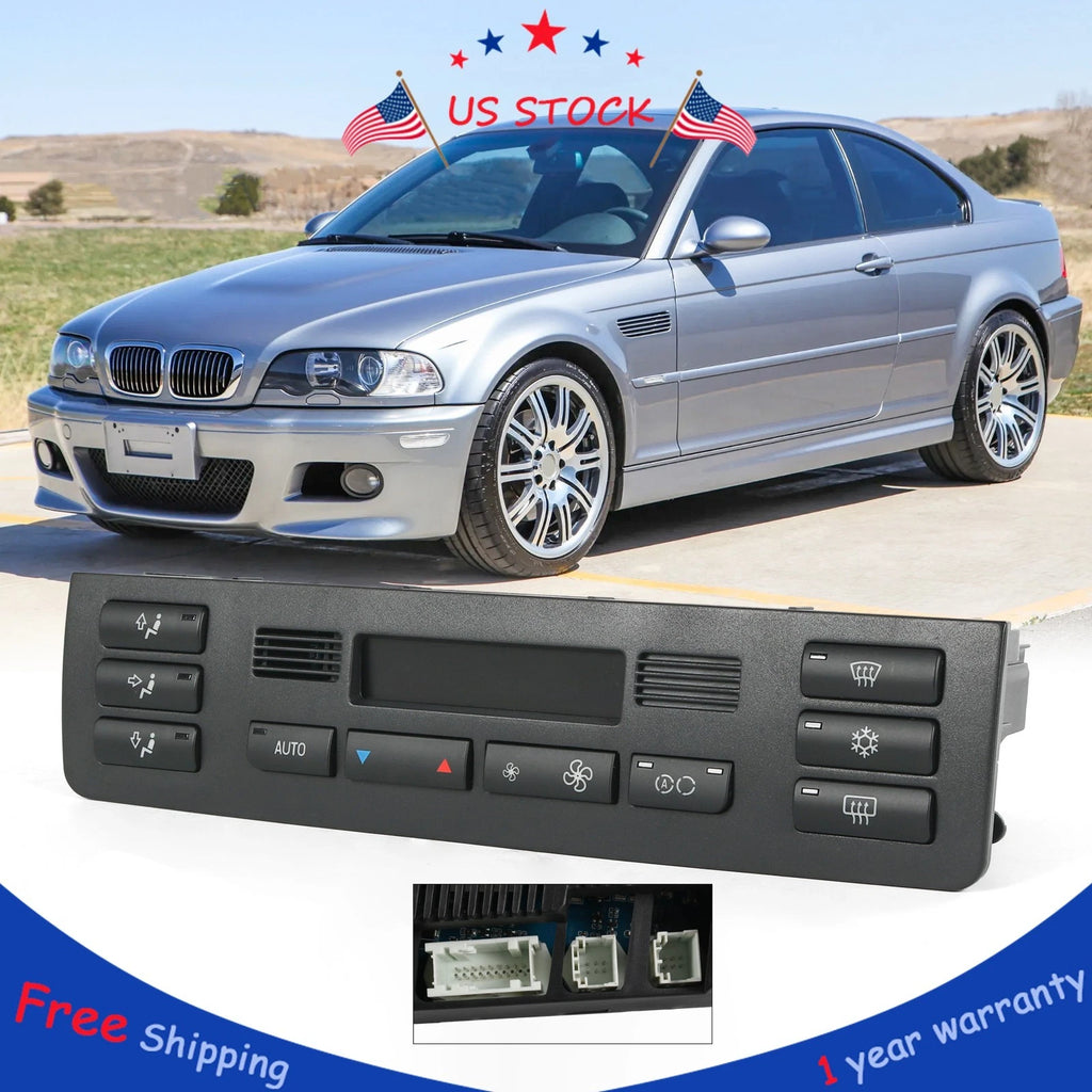 AC Heater Control Switch for BMW E46 3 Series (2000–2006)