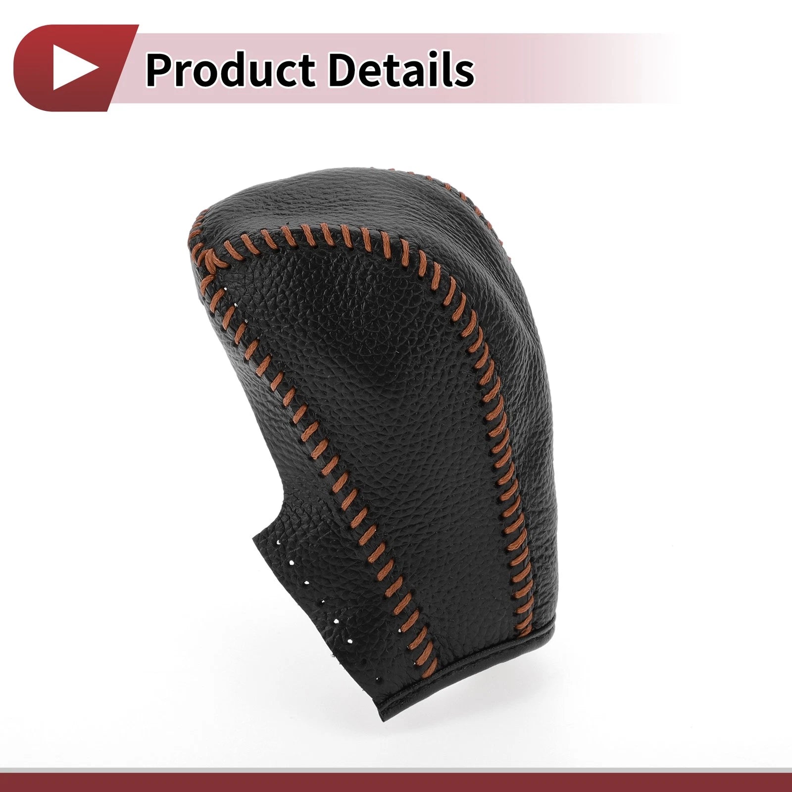 Pebbled Gear Shift Knob Cover  