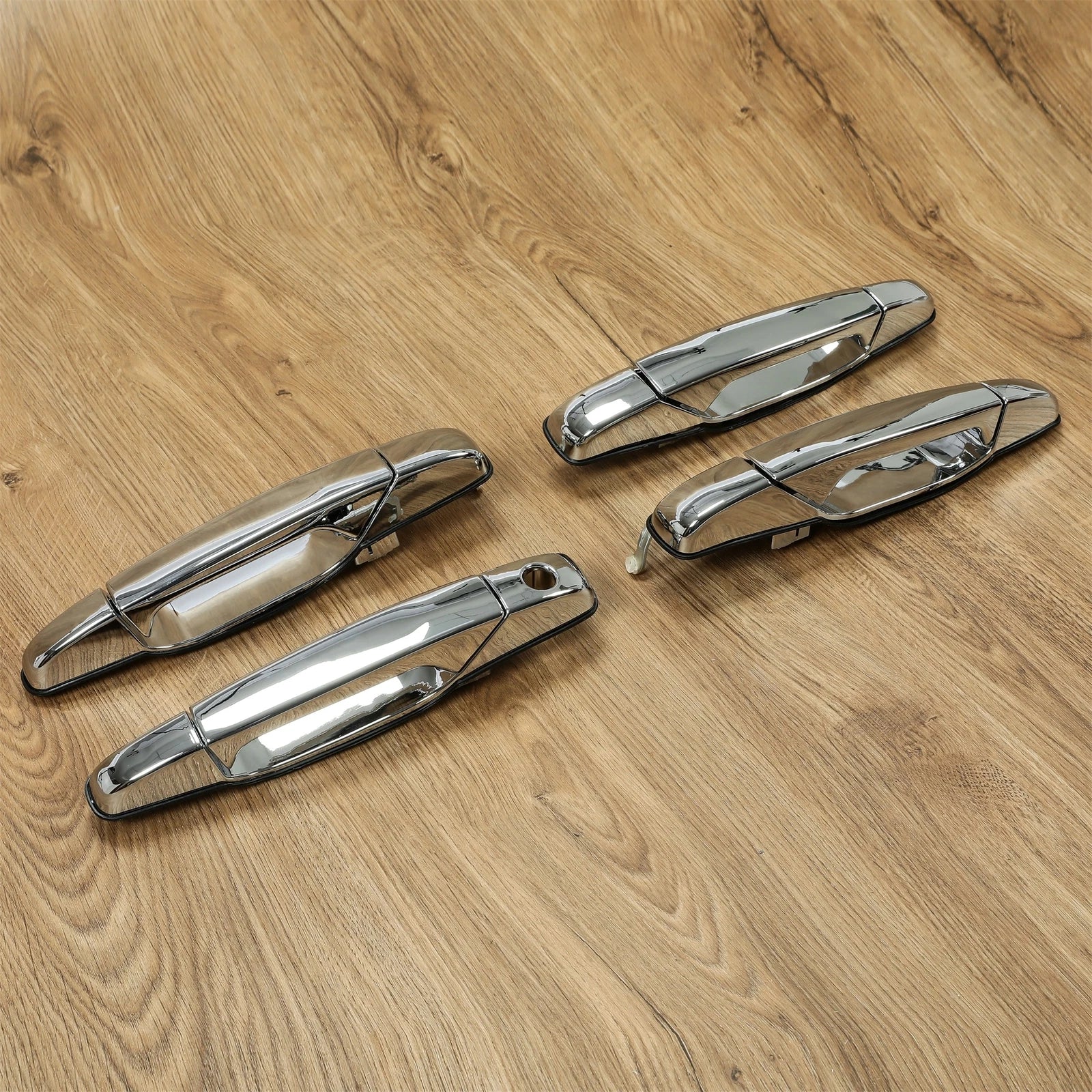 Set of 4 Chrome Door Handles for GMC Chevy Tahoe Yukon Sierra Denali (2007–2013)