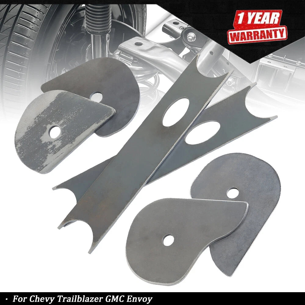 Set of 6 Rear Upper Trailing Arm Mounts for Chevy Trailblazer GMC Envoy