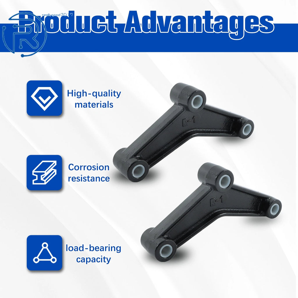 Tandem Trailer Boat Axle Suspension Shackle Kit for Double Eye Spring