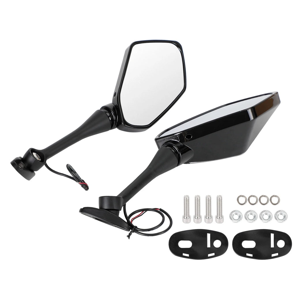 LED Mirrors w/Turn Signal Indicator for Suzuki RF600R RF900R TL1000S/R (1993–2001)