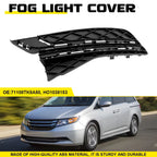 Fog Light Cover for Honda Odyssey (2014–2017) - Front Left Driver Side, Textured Black