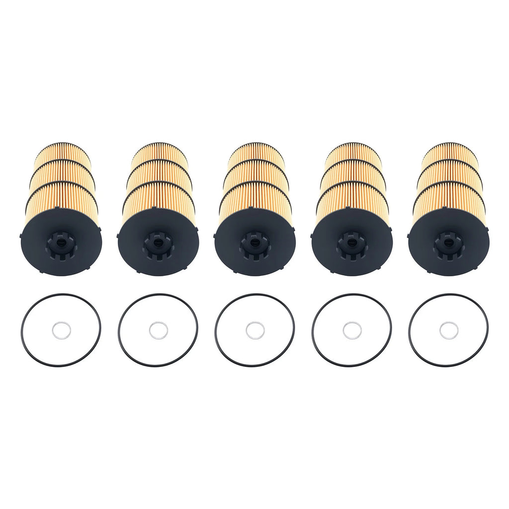Set of 5 Oil Filters for Freightliner 122SD (2020–2022) A4711800009 A4711800209