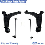 Set of 4 Front Lower Control Arm Ball Joints for Honda Ridgeline (2006–2014)