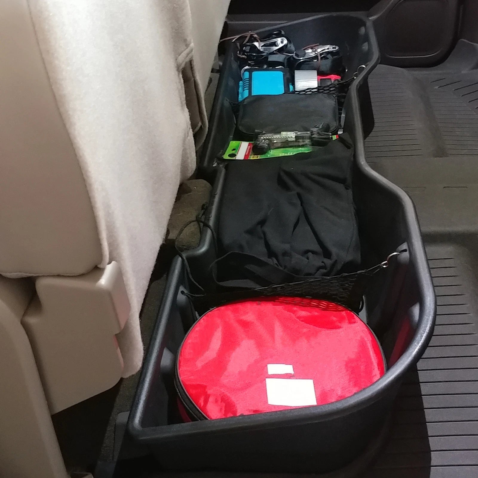 Under Seat Storage Box for Silverado Sierra Crew Cab (2007–2019)