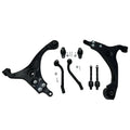Set of 8 Front Lower Control Arms with Ball Joints for Hyundai Elantra (2009–2012)