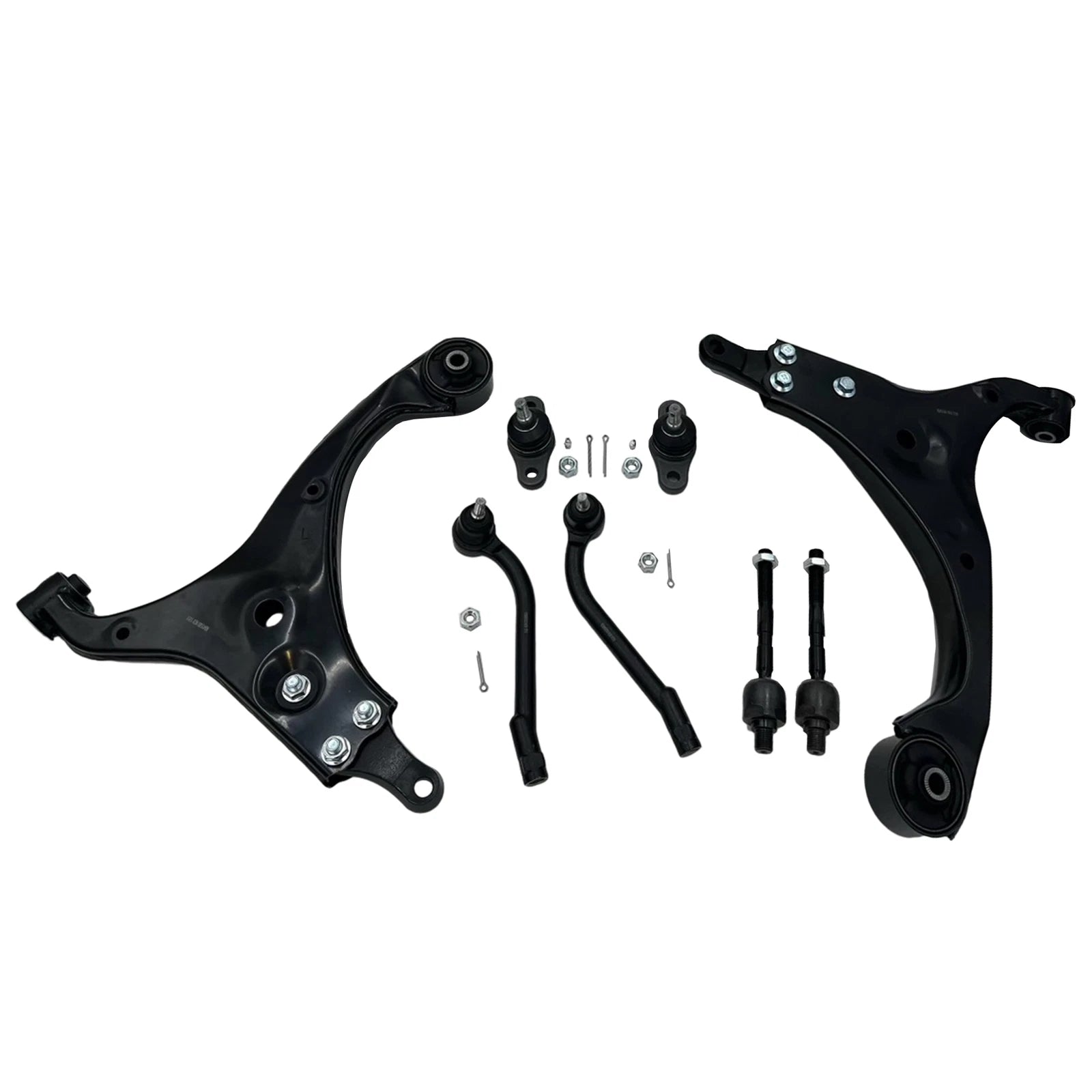 Set of 8 Front Lower Control Arms with Ball Joints for Hyundai Elantra (2009–2012)