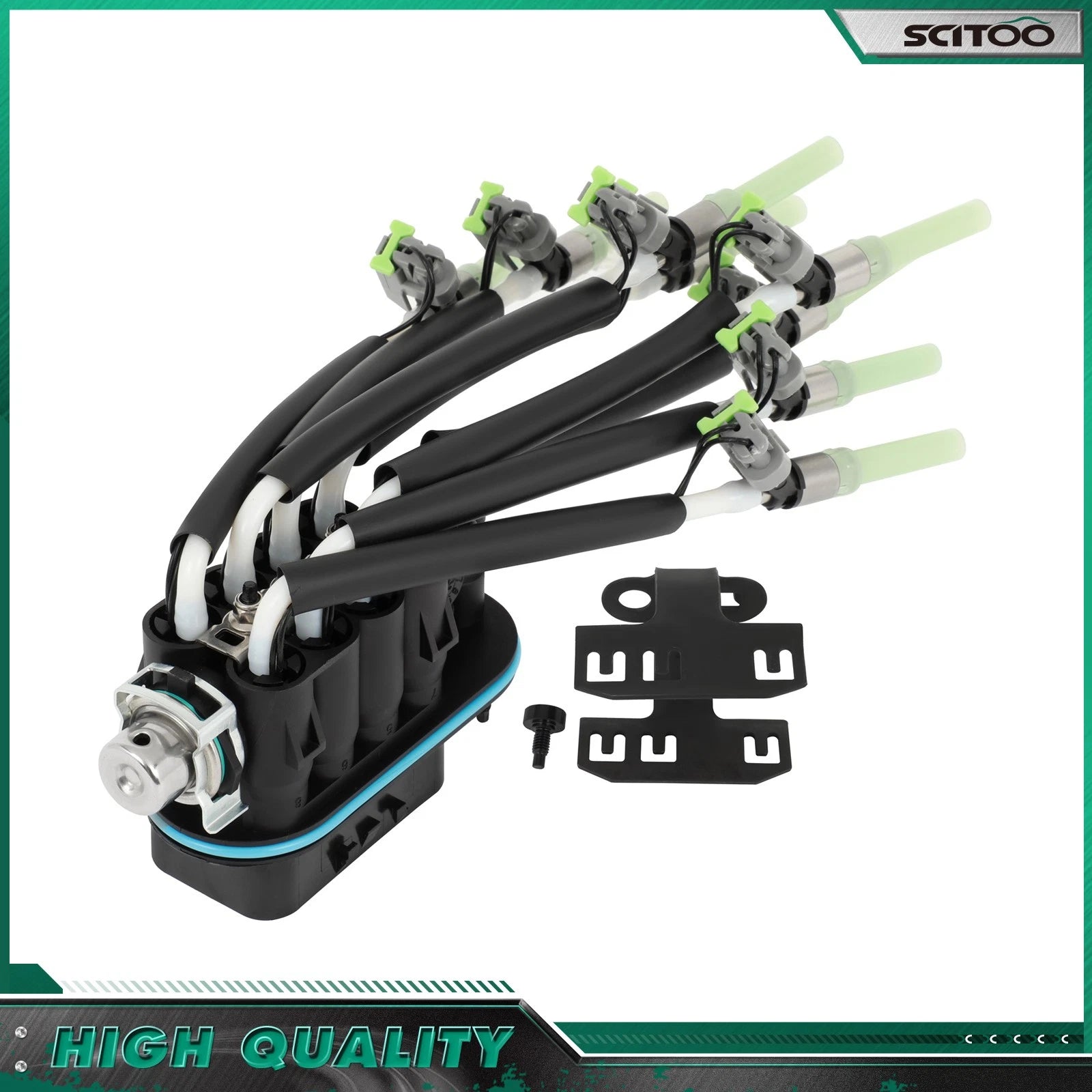 Set of 8 Multi-Port Fuel Injectors for Chevrolet Tahoe C1500 K1500 GMC Yukon