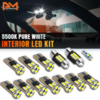LED Dome Glove Box Cargo Light Bulb Kit 13 Pcs for Toyota Sequoia (2001–2007)
