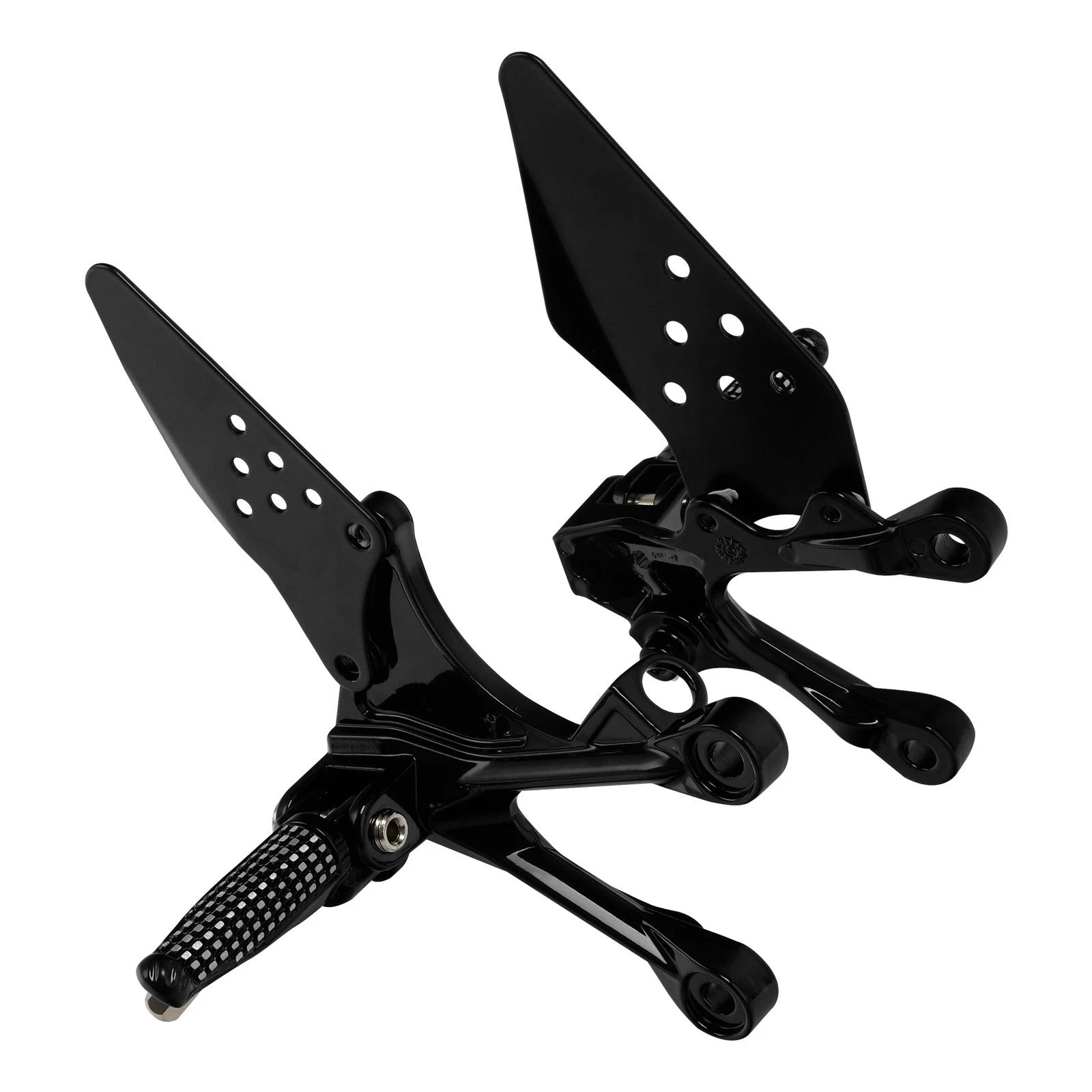 Front Driver Footpegs Bracket for Kawasaki Ninja ZX-6R ZX636 (2005–2008)