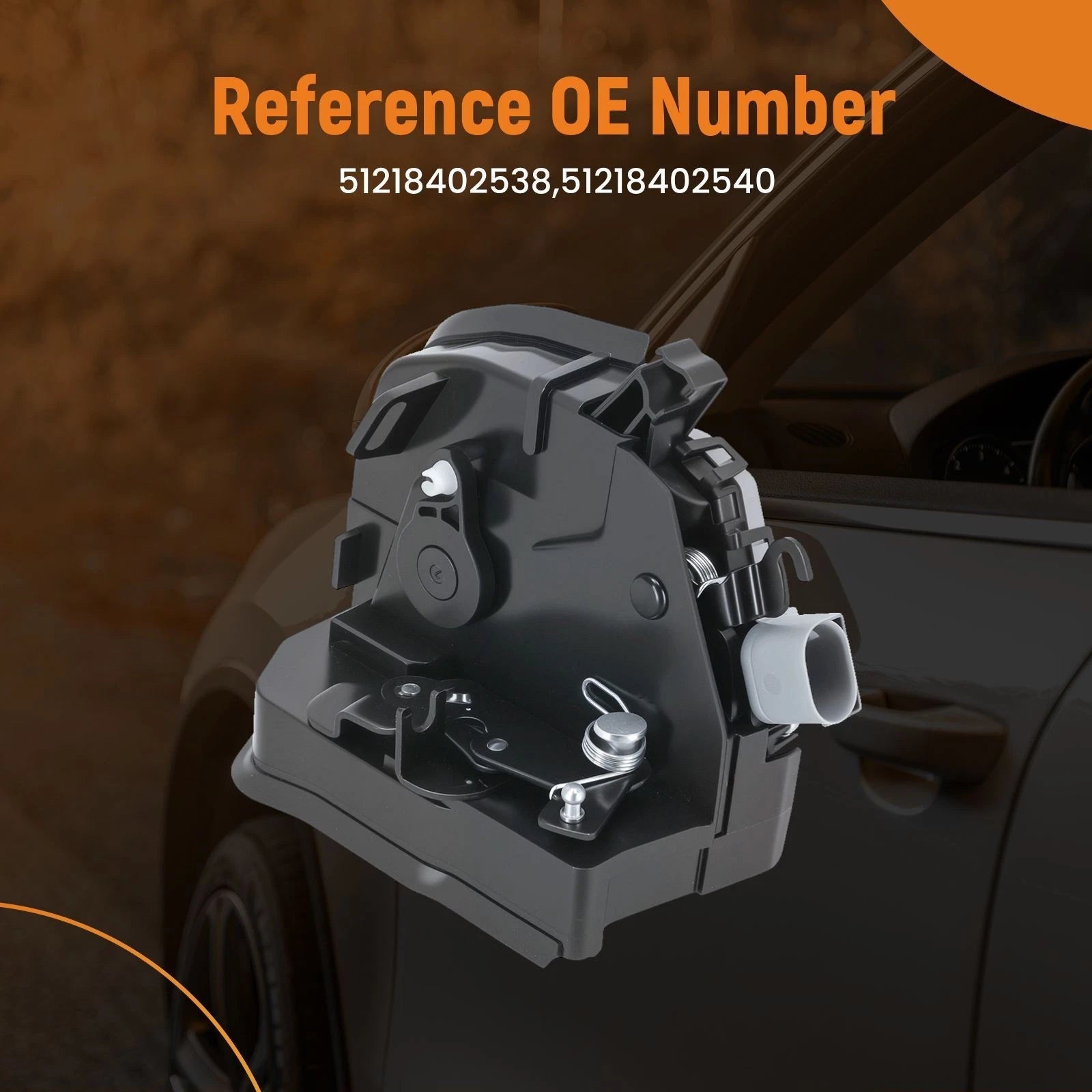 Door Lock Actuator Right for BMW X5 E53 (2000–2006) 51218402538